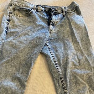 Original use light wash jeans
